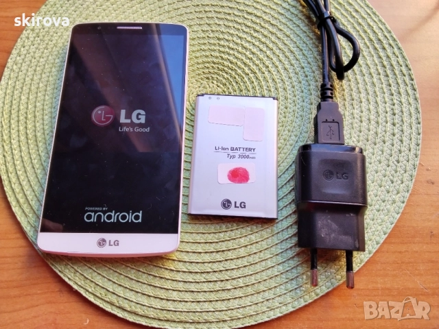страхотен смартфон LG3 с сменена чисто нова батерия-супер изгодно 