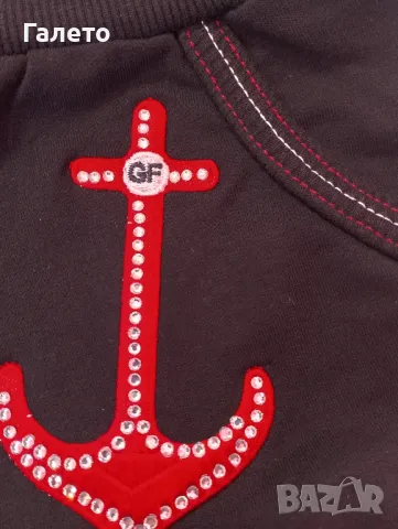 Къси панталонки с еластичност и дантелен потник с еластичност , снимка 3 - Къси панталони и бермуди - 48883279