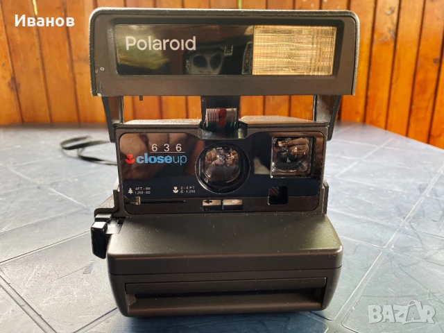 ЦЕНА - 30€. Фотоапарат - POLAROID 636 Close up, снимка 3 - Камери - 51377818