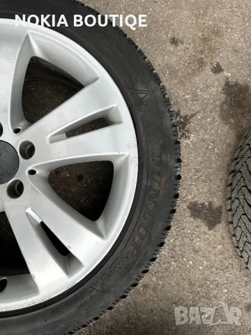 4 бр. Джанти  за Мерцедес с Гуми DUNLOP 225/45R17 91H WINTER SPORT 5, снимка 12 - Гуми и джанти - 49559489