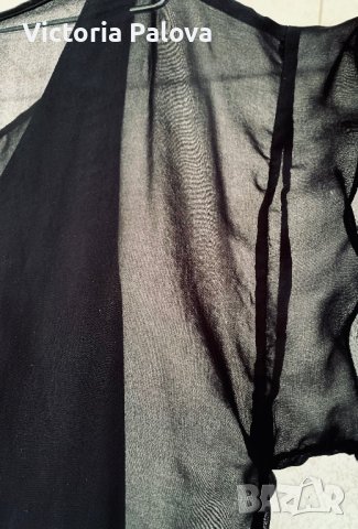 WEEKEND MAXMARA черна рокля, снимка 4 - Рокли - 41754190