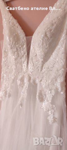 Булчинска сватбена рокля , снимка 4 - Сватбени рокли - 41920965
