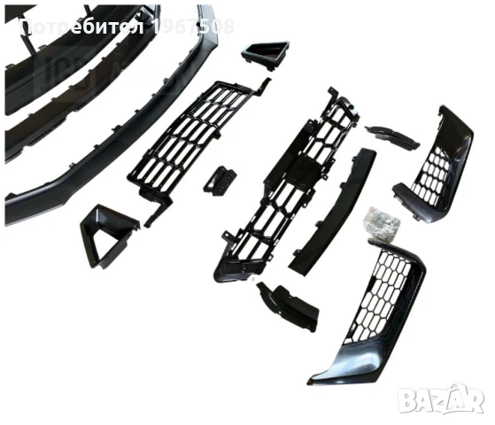 Dark Horse стил предна броня за Ford Mustang 2015 - 2017 и 2018 - 2023, снимка 11 - Части - 51146311