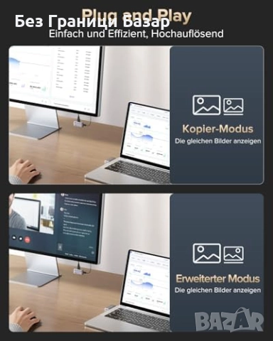 Нов Безжичен HDMI предавател и приемник 1080P за TV проектор конзола, снимка 4 - Друга електроника - 52741879