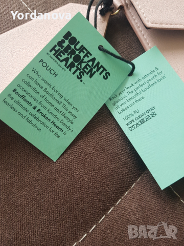 Bouffants And Broken Hearts - оригинална дамска чантичка, снимка 9 - Чанти - 36321650