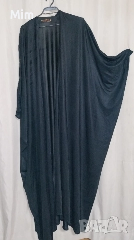 4XL Черен свободен халат за едра дама , снимка 4 - Нощници - 52059115