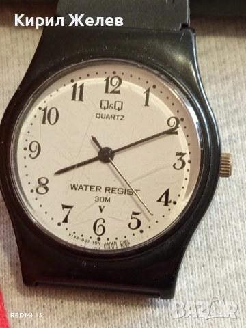 Модерен унисекс часовник Q/Q QUARTZ JAPAN класически модел 51835