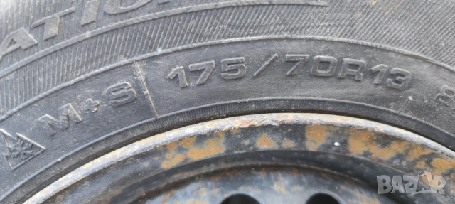 Гуми със джанти 4x100 175/70 r13, снимка 7 - Гуми и джанти - 51637075