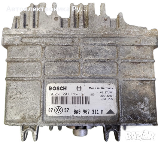 компютър VOLKSWAGEN GOLF BOSCH ,0 261 203 186/187, 0261203186, 0261203187, 8A0 907 311 M,