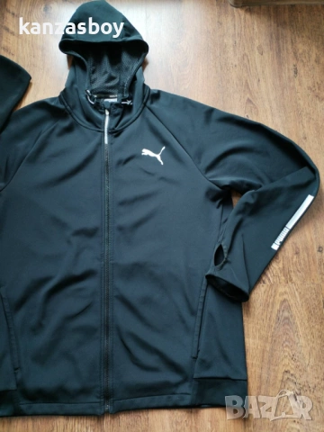 Puma Tec Sports FZ - страхотно мъжко горнище КАТО НОВО Л, снимка 8 - Спортни дрехи, екипи - 53342168