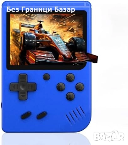 Нова Ретро портативна игрова конзола 520 игри LCD екран синя за деца