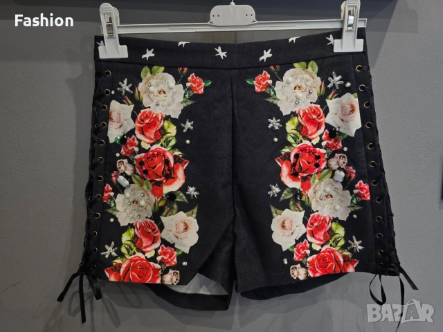 Уникални къси панталонки с висока талия