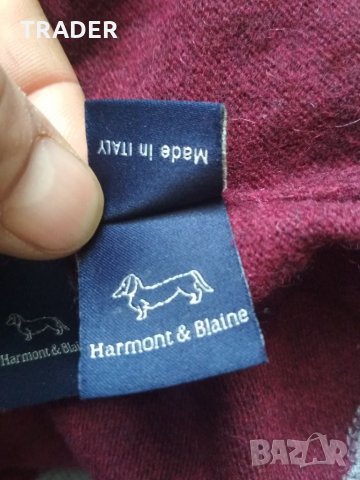 Harmont & Blaine Sweater пуловер блуза 40% вълна мерино, 10% кашмир, снимка 11 - Пуловери - 35794144