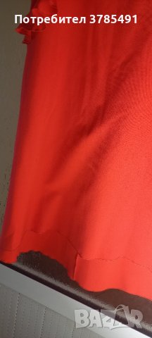 Червена рокля , снимка 2 - Рокли - 42143590