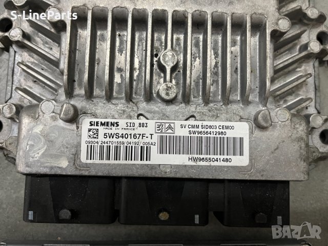 Компютър двигател ECU SIEMENS SID 803 Peugeot 307 407 Пежо 307 407 2.0HDI 2.0ХДИ 136к.с pejo #36, снимка 2 - Части - 41715481