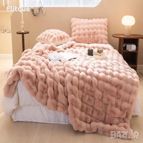 Луксозно меко пухкаво одеяло, снимка 2 - Други стоки за дома - 53126591