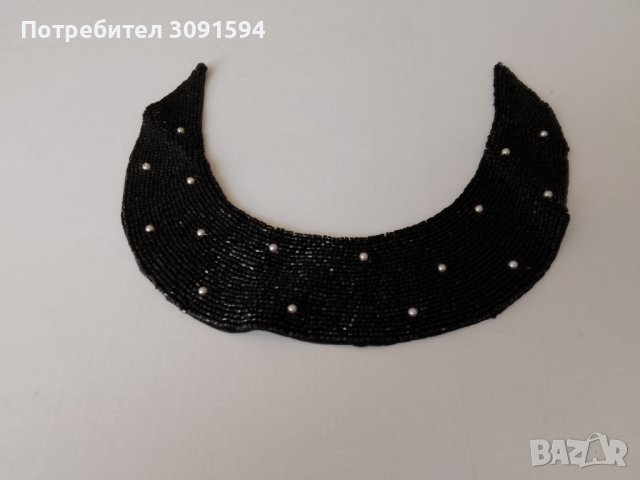 Стара яка за рокля или блуза със стъклени манйста , снимка 10 - Антикварни и старинни предмети - 41607265