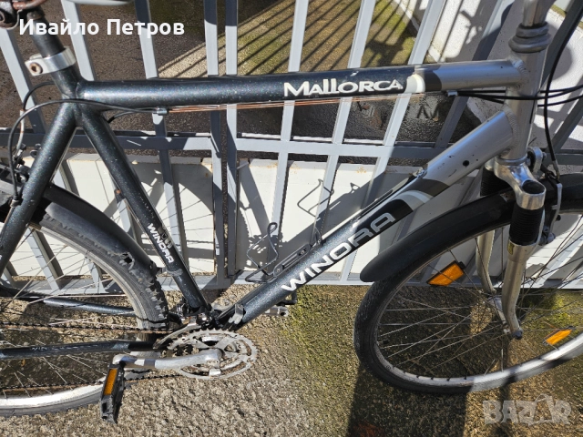 Алуминиев велосипед 28 цола WINORA-шест месеца гаранция, снимка 6 - Велосипеди - 52253135