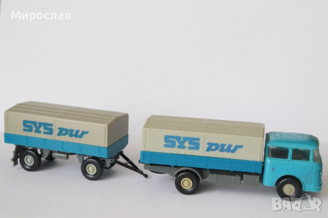 PERMOT PREFO H0 1/87 SKODA MADARA ШКОДА МАДАРА КОЛИЧКА КАМИОН МОДЕЛ, снимка 5 - Колекции - 52948140