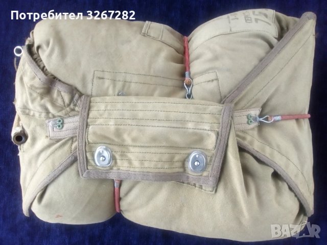 Парашут,Запасен,Съветски,Само Раница, З-1-П, снимка 16 - Антикварни и старинни предмети - 50989916