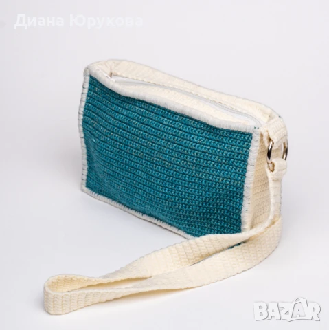 Дамска плетена чанта