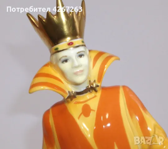 Wedgwood статуетка от костен порцелан Слънцето-крал от лимитирана серия Galaxy, снимка 2 - Статуетки - 48465367