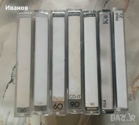 Aудио касети SONY и FUJI - Хром, снимка 4 - Аудио касети - 55811434