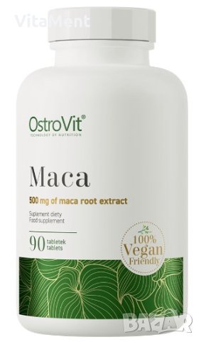 OstroVit Maca VEGE 90 табл, снимка 1 - Хранителни добавки - 42464139