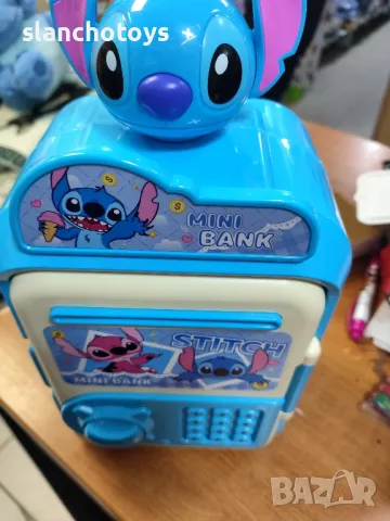 Касичка на Стич,със звук, снимка 7 - Електрически играчки - 47675476