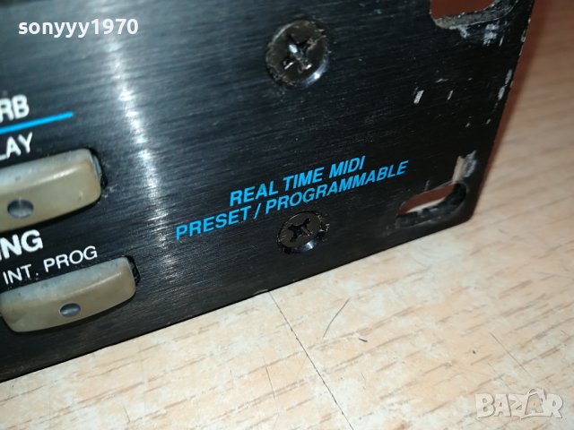 ALESIS MIDIVERB III 9V AC-ВНОС SWISS 0410231426, снимка 8 - Ресийвъри, усилватели, смесителни пултове - 42431508