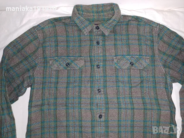 Patagonia Fjord Flannel Shirt (L) мъжка риза , снимка 2 - Ризи - 49108201