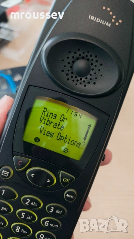 Motorola 9500 Iridium - Сателитен и GSM телефон 2в1, снимка 8 - Motorola - 53841571