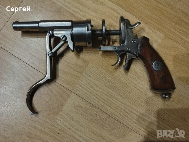 Френски револвер Галанд, снимка 3 - Антикварни и старинни предмети - 56168924