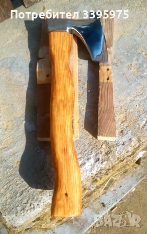 Качествен топор с ново топорище 38 см, снимка 6 - Други инструменти - 53711182