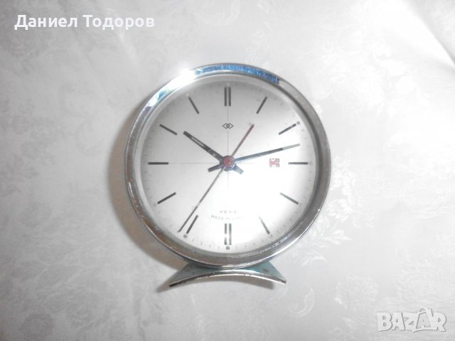 Стар Китайски Механичен Будилник - Работи и Звъни, снимка 3 - Колекции - 39007938