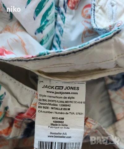 мъжки къси гащи Jack & Jones, рамер M, снимка 5 - Къси панталони - 50743736