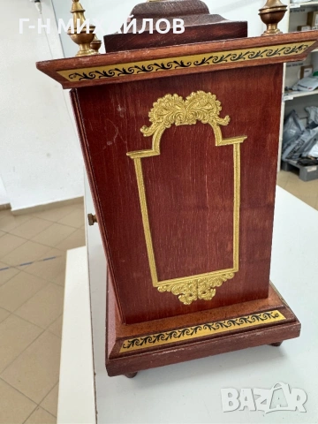 Антикварен немски часовник, снимка 4 - Антикварни и старинни предмети - 53745434