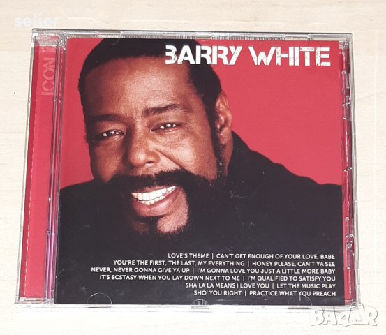 BARRY WHITE-оригинален нов диск Нов,разпечатан от мен Цена-15лв