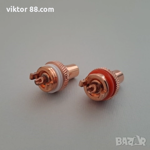 Female RCA Connector - №4, снимка 6 - Други - 46714144