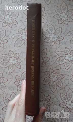 История русской литературы X — XVII вв., снимка 1 - Художествена литература - 34316966