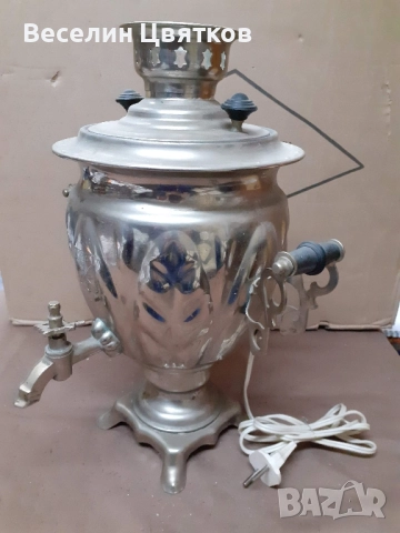 Самовар - Руски , снимка 2 - Антикварни и старинни предмети - 52264495