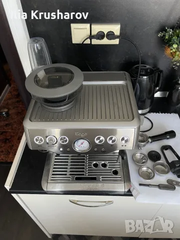 Кафемашина Sage Barista Express , снимка 2 - Кафемашини - 56310201