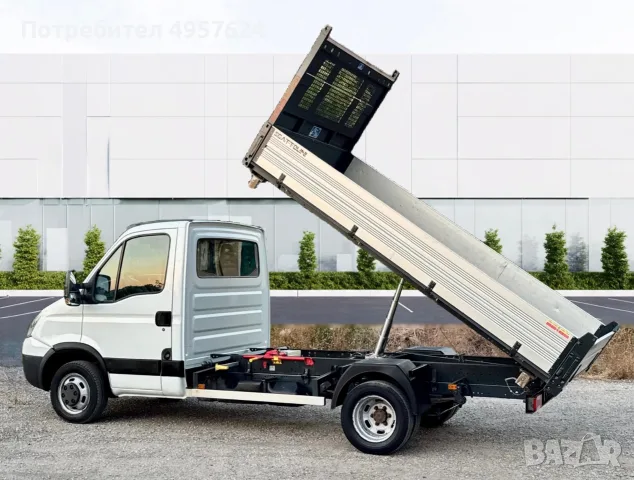 Iveco Daily 98хил.км!!!**3.60м. ТРИСТРАНЕН САМОСВАЛ SCATTOLINI**3.0*40c15, снимка 5 - Бусове и автобуси - 56226220