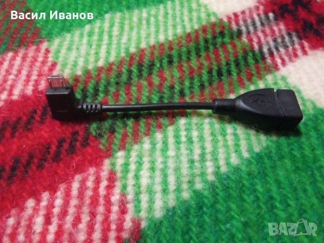 Micro Usbto USB converter OTG Преходник, снимка 2 - USB кабели - 35665166