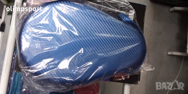 калъф за хилка за тенис на маса tibhar carbon нов червен,син карбонов с място за 1-2 хилки и топчета, снимка 4 - Тенис - 51180793