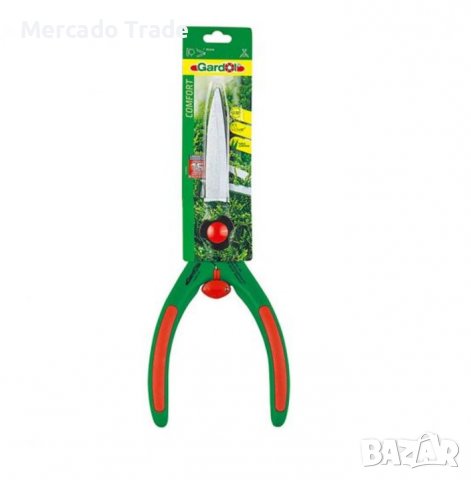 Ножица за храсти Mercado Trade, За градина, За оформяне, 43 см, Зелен, снимка 3 - Градински инструменти - 39678993