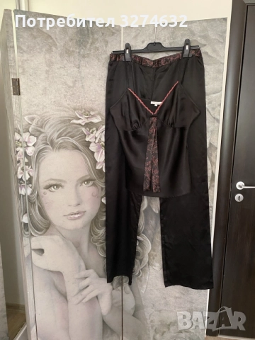 Дамска пижама от сатен на Tex Lingerie