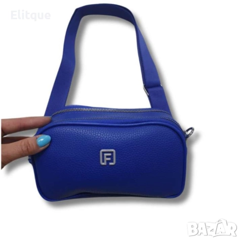 Кокетна и компактна дамска к. чанта за през рамо със сваляща се дръжка, снимка 5 - Чанти - 52853555