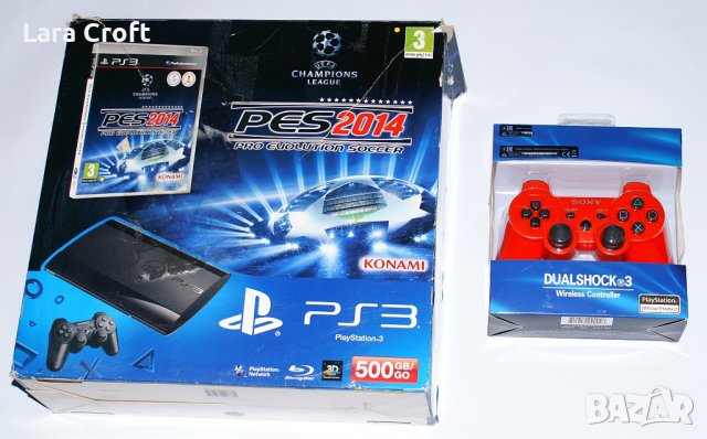 PS3 500GB PlayStation Плейстейшън 3 ПС3 с кутия, два конролера и игри, снимка 8 - PlayStation конзоли - 39087752
