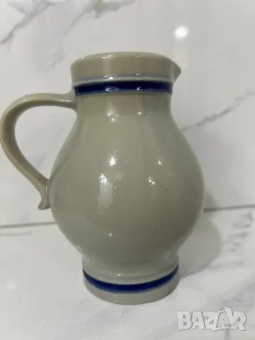 Елзаска каменна кана глазирана, снимка 6 - Антикварни и старинни предмети - 49233913